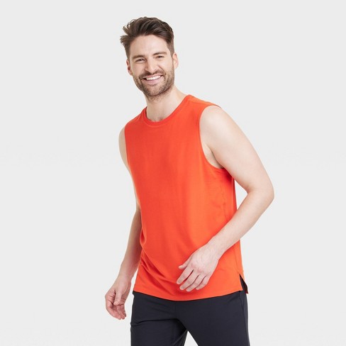 Men's Sleeveless Performance T-shirt - All In Motion™ Red Xxl : Target