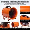 Portable Utility Blower Fan, 3500 CFM Industrial Exhaust Fan with 16.4 FT Duct, 3500R/MIN High Velocity Ventilation Fan for Confined Space - 4 of 4