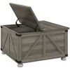 NicBex Modern 31.5" Square Coffee Table with Flip Top and Hidden Storage for Living Room and Office - 2 of 4