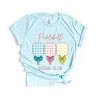 Simply Sage Market Pickleball Checkered Paddles Short Sleeve Tee - 2 of 4