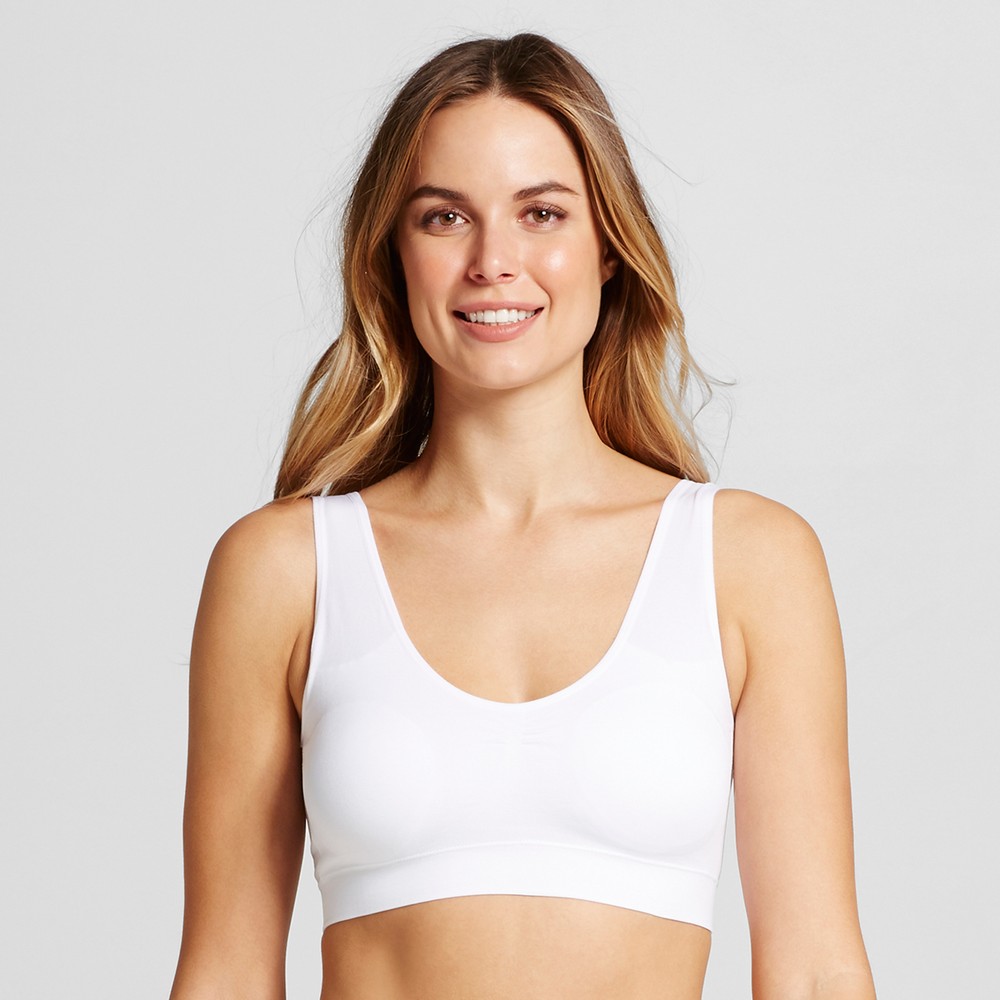 Jockey Up Your Comfort Bralette, White, Medium