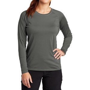 Mafoose Women's PosiCharge Stretchable Long Sleeve Rashguard Quick-Dry T-shirt - 1 of 4