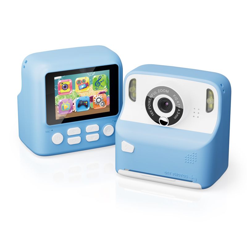 JoyBox Kids Snap & Smile Multi-Function Instant Print 16x Digital Zoom Camera 12MP Photo 1080P Videos w/ 2.4 Inch Screen & Built-In Inkless Printer, 3 of 6