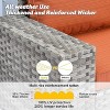 XIZZI 10 Pieces Wicker Furniture Set, Sectional Sofa Set with Wide Armrest and Deep Seat, Rattan Modular Conversation Set for Backyard Garden - 4 of 4