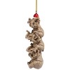 Design Toscano See, Speak, Hear No Evil Elephant Holiday Ornament - 4 of 4