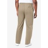 KingSize Men's Big & Tall Lightweight Jersey Open Bottom Sweatpants - 3 of 4