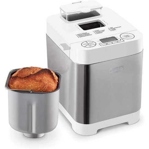 Dash Dbm150gbwh01-rb Everyday 1.5 Lb Bread Maker White - Certified  Refurbished : Target