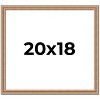 PosterPalooza | Deco Brown Picture Frame - UV Acrylic, Backing Board, Hanging Hardware Included - 2 of 4