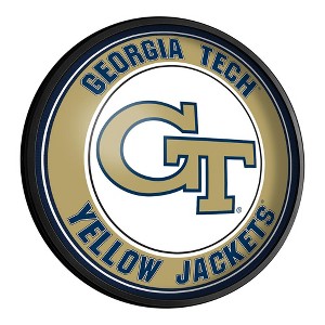 College Round Slimline Lighted Wall Sign - 1 of 1