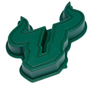 MasterPieces FanPans NCAA South Florida Bulls Team Logo Silicone Cake Pan - 1 of 3