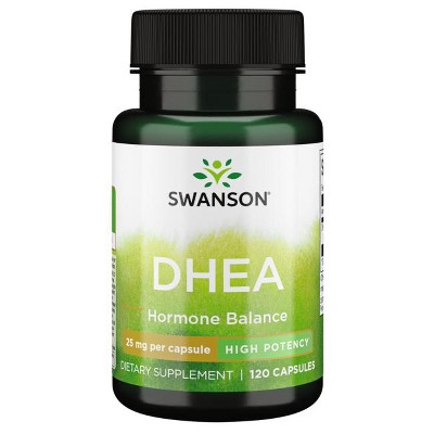Swanson Dhea 25 mg 120 Capsules