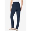 Woman Within Women's Plus Size Petite The Hassle-Free Elastic-Waist Soft Knit Pant - image 3 of 4