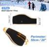 Unique Bargains Polar Fleece Stretchy Running Jogging Sweatband Ear Warmer Headbands 2 Pcs - 2 of 3