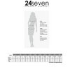 24seven Comfort Aapparel Maternity Elastic Waist A Line Knee Length Skirt - 4 of 4