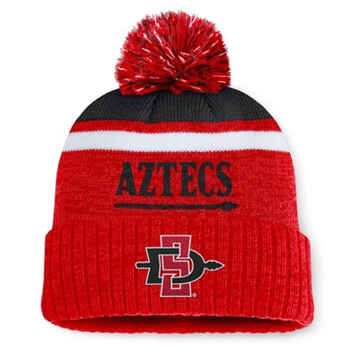 NCAA San Diego State Aztecs Humid Knit Cuffed Pom Beanie