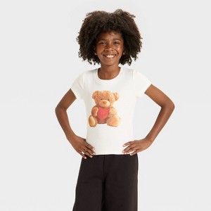 Girls' Short Sleeve Graphic T-Shirt - art class™ - 1 of 4
