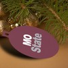 Missouri State University Primary Logo Aluminum Holiday Christmas Tree Ornament - 4 of 4