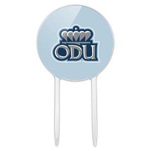 Old Dominion University Secondary Acrylic Cake Topper Party Decoration for Wedding Anniversary Birthday Graduation - 1 of 4