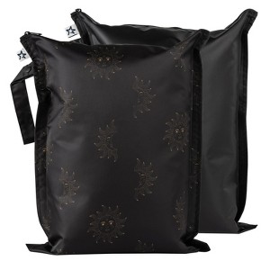 Tiny Twinkle Mess-Proof Waterproof Washable Baby/Toddler Wet Bags for Diapers, Swimsuits and Travel - 1 of 2