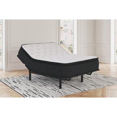 Full Size White Pillowtop Innerspring Mattress
