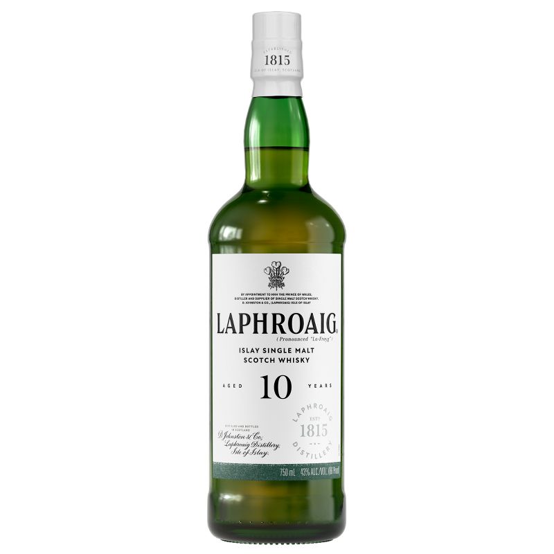 Laphroaig Scotch Whisky - 750ml Bottle, 1 of 7