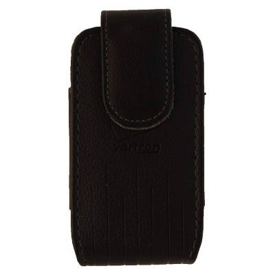 Black Pouch Holster With Belt Clip For Kyocera DuraXV Dura XV Plus E4520