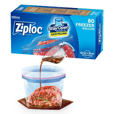 Ziploc Freezer Gallon Bags with Grip 'n Seal Technology