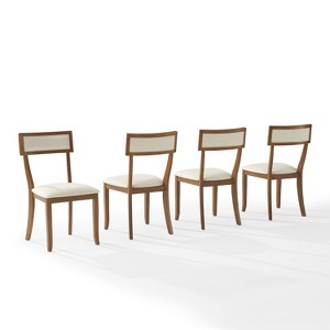 Alessia 4-Piece Dining Chair Set - Brown : Target