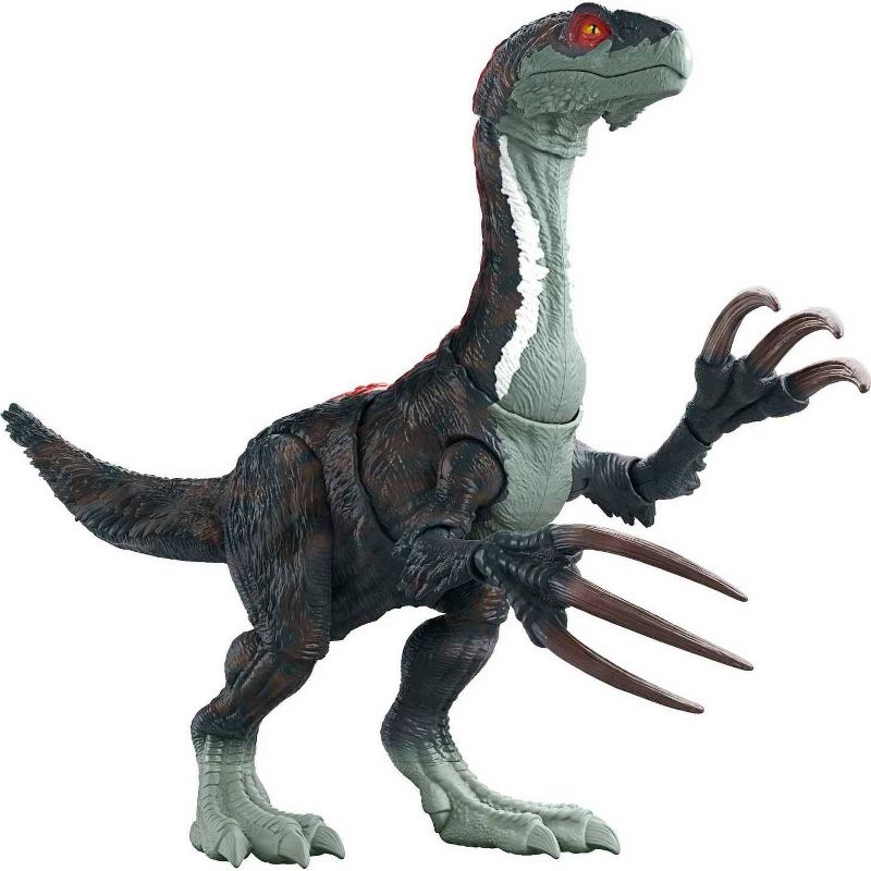 Jurassic World: Dominion Sound Slashin&#39; Slasher Therizinosaurus Dino Figure, 1 of 12