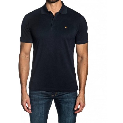 Men's Polo With Star Embroidery Top - JARED LANG