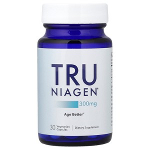 Tru Niagen Nicotinamide Riboside Chloride, 300 mg, 30 Vegetarian Capsules - 1 of 4