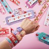 Joyfy 28PCS Valentine's Day Gift Cards with Slap Bracelets, Animal Heart Snap Bracelet Wristbands for Kids Valentine Party Favors - 3 of 4