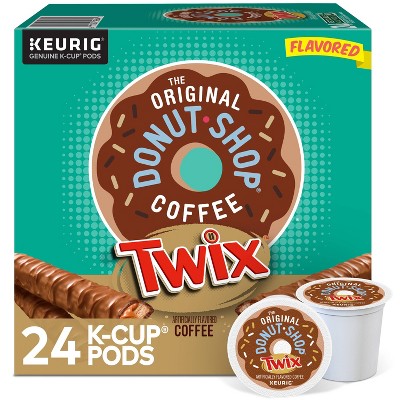 Keurig The Original Donut Shop Medium Roast Twix K-Cup Coffee Pods - 24ct