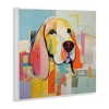 Stupell Industries Abstract Dog Portrait Wall Plaque Art, 12" x 12" - 2 of 4