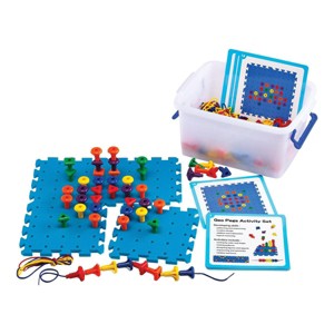EDX Education Geo Pegs Classroom Set - 172 Pieces - 1 of 4