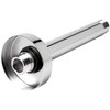 ALFI Polished Chrome 6 Inches Round Ceiling Shower Arm - 2 of 4