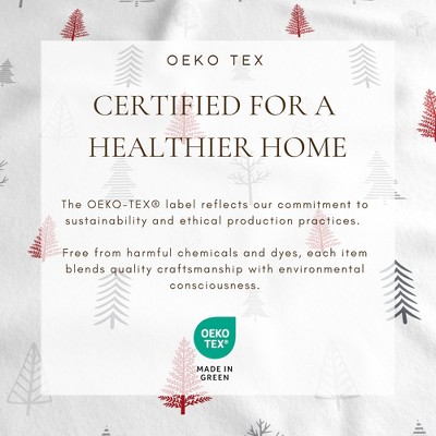 Full Size Blue and White Cotton Flannel Sheet Set