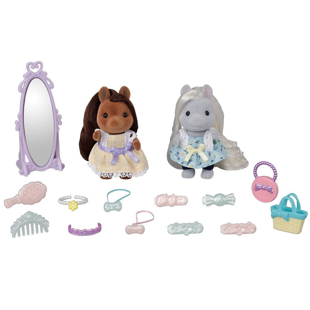 Photos - Doll Accessories Calico Critters Pony's Hair Stylist Set