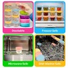 EVLA’s 4oz Glass Baby Food Containers 12-Pack - 3 of 4