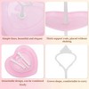 Unique Bargains 3-Layer Heart-shaped Dessert Cupcake Stand with Layered Serving Tray for Pastries Donuts and Fruits - 3 of 4