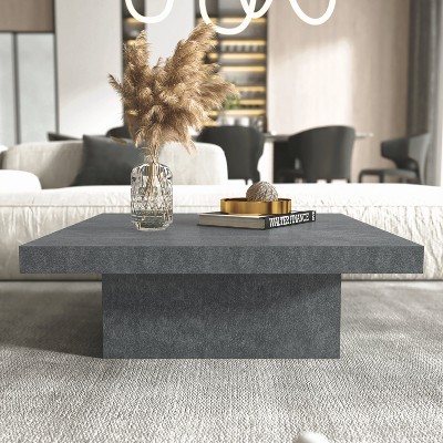 Galano Carmelo Coffee Table - Grey Stone