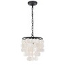 Elegant Lighting Selene 1 light Black Pendant - 3 of 4