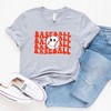 Simply Sage Market Women's Baseball Stacked Smiley Face Short Sleeve Graphic Tee - 3 of 3