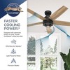Hunter Fans 52" Margo Lighted Ceiling Fan Textured White Finish with Integrated Light Kit and Handheld Remote Control - 4 of 4