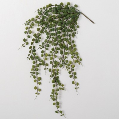 Sullivans Artificial Hanging Leaf Bush 32"H Green