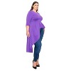 L I V D Women's Sanctuary Asymmetrical Peplum Top - 2 of 3