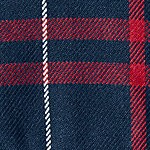 classic navy large plaid