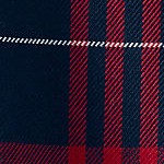 classic navy large plaid