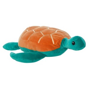 Manhattan Toy Velveteen Salty Sea Turtle Ocean Life Toy Stuffed Animal, 14.5" - 1 of 4