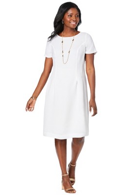 Jessica London Women's Plus Size Fit & Flare Dress